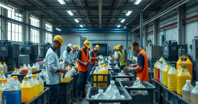 Coleta de Solvente Usado: Práticas Eficientes