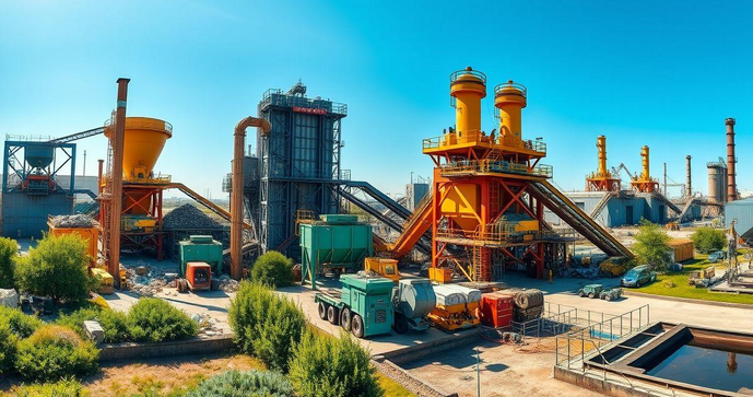 Descarte de Resíduos Industriais Eficiente