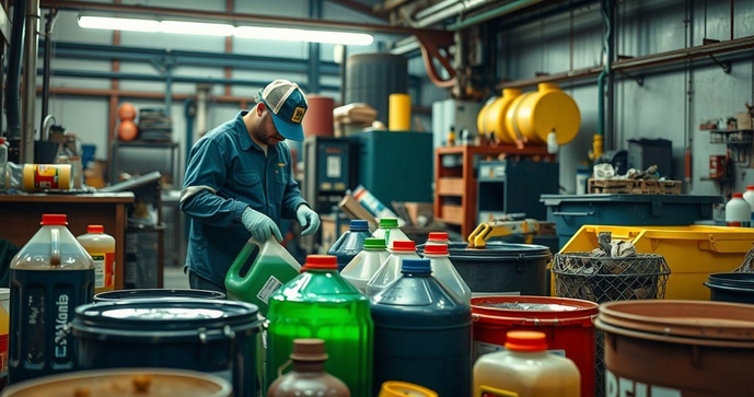 Reciclagem de Tintas e Solventes: Benefícios e Práticas