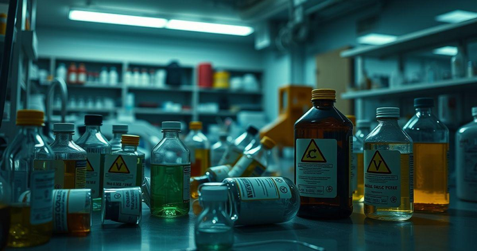 Descarte de produtos químicos vencidos é essencial para a segurança e o meio ambiente, saiba como fazer corretamente