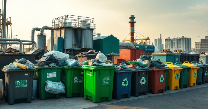 Descarte de resíduos industriais: métodos e práticas essenciais para empresas