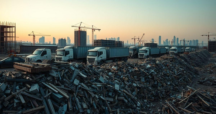 Transporte de resíduos da construção civil: práticas essenciais para uma gestão eficiente