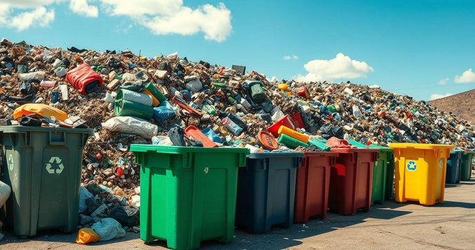 Destinação de resíduos é essencial para reduzir impactos ambientais e promover a sustentabilidade