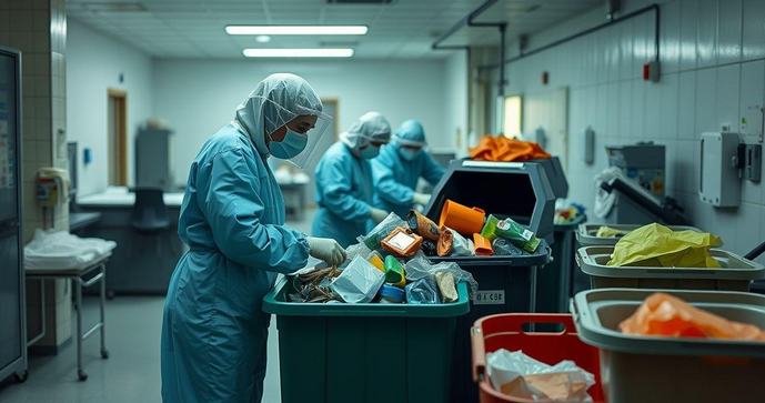 Coleta de lixo hospitalar como garantir segurança e eficiência